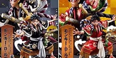 Amazon P O P 歌舞伎 ルフィ One Piece 黒 赤 ワンピース Kabuki Edition プレミアムバンダイ限定 フィギュア ドール 通販