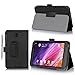 ASUS MeMo Pad 7 ME 176CX Case Cover, FYY Premium Soft Folio Leather Case for ASUS MeMo Pad 7 ME 176CX Black (With Auto Wake/Sleep Feature)