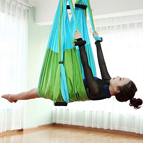 Glossia Yoga Swing Hammock Aerial Yoga Swing Set AntiGravity Ceiling
