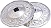 Wevez® 2 Pairs - Belly Dance Zills/Cymbals for Tribal Belly Dance Silver