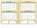 Dated Elementary Student Planner for Academic Year 2018-2019 (Block Style - 8.5