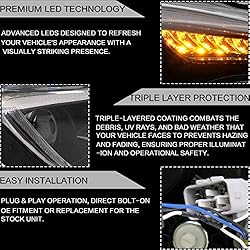VLAND Headlight Assembly Fit for 2012-2016 Scion