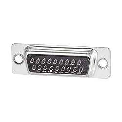uxcell D-sub Connector Male Plug 26-pin 3-Row Port