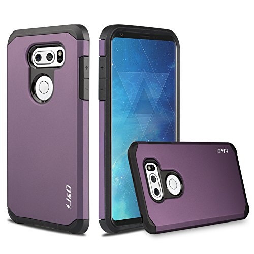 LG V35 Case, LG V35 ThinQ Case, LG V30S Case, LG V30S ThinQ Case, LG V30 Case, LG V30 Plus Case, J&D [ArmorBox] [Dual Layer] Hybrid Shock Proof Protective Rugged Case for LG V35, LG V35 ThinQ