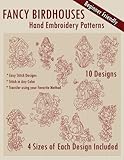 Fancy Birdhouses Hand Embroidery Patterns by StitchX Embroidery