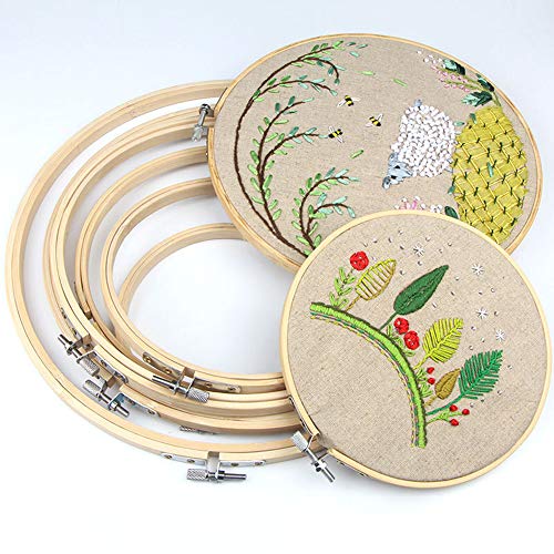 3 Embroidery+Starter+Pieces+Bamboo+Threads