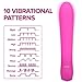 Handheld Massager Vibrator for Men and Women | Lyps Annabelle - Waterproof Silicone Wand Massager Vibrator Classically Designed with 3 Strengths, 10 Powerful and Silent Vibration Patterns