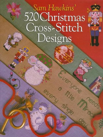 Sam Hawkins' 520 Christmas Cross-Stitch Designs by Sam Hawkins