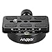 Andoer Quick Release Plate Compatible for Arca Swiss + Metal Clamp with 1/4
