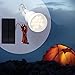 Portable Solar Panel Power LED Bulb Lamp Outdoor Camp Tent Fishing Light 15W