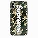 NEW - NYC Street Fashion Brand - TPU Flexible Plastic Protective Case / Cover / Skin / Bumper for iPhone X / 10 (Camo)