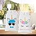 12 Pack Favor Bags Party Supplies Reusable Party Treat Goodie Bags for Birthday Party Supplies 5 x 8 inches