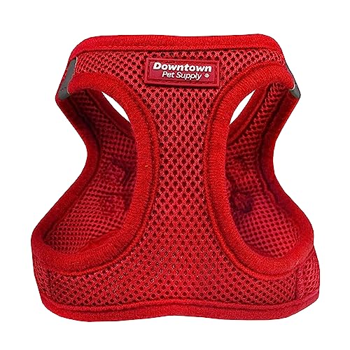 Downtown Pet Supply No Pull, Step in Adjustable Dog Harness with Padded Vest, Easy to Put on Small, Medium and Large Dogs (Red, L) — image 1