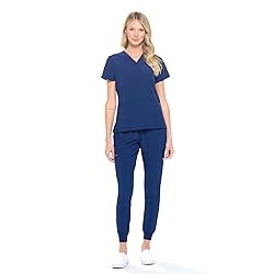 Dagacci Medical Uniform Women and Men Unisex 4-Way