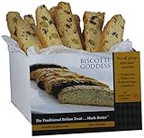 Biscotti Goddess Orange Cranberry Pistachio Biscotti Cookie, 12 Count