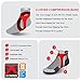 No Show Running Socks, ZEAL WOOD Unisex Merino Wool Ankle Athletic Socks,1/3 Pairs