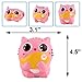 Anboor 4.5 Inches Squishies Cat Kitten Holding Fish Slow Rising Squishies Kawaii Scented Soft Animal Cute Toys
