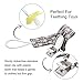Baby Pacifier Clips by Upsimples - 6 Pack - Baby Pacifier Holder, Soothies Teething Ring Holder for Baby Boys |Universal Fit