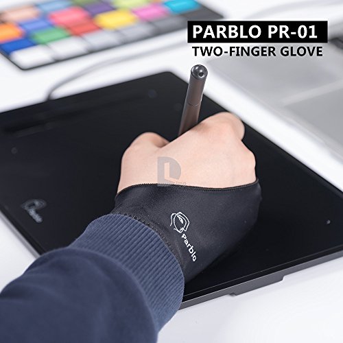 Parblo PR01 TwoFinger Glove for Graphics Drawing Tablet Light Box