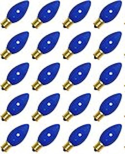 4 - Light Keeper Pro C9 Replacement Bulbs - Ceramic Blue indoor/outdoor use