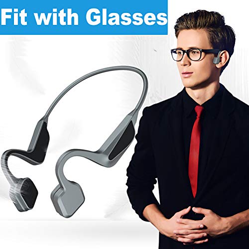 Bone Conduction Headphones, MONODEAL Open Ear Headphones Wireless