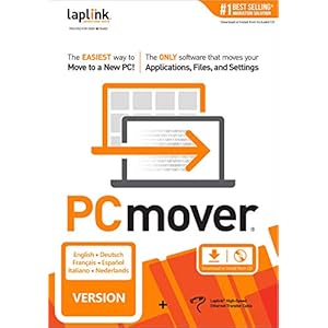 Laplink PCmover Professional 11 | Inclusief optionele Ethernet-kabel | 1 Gebruik