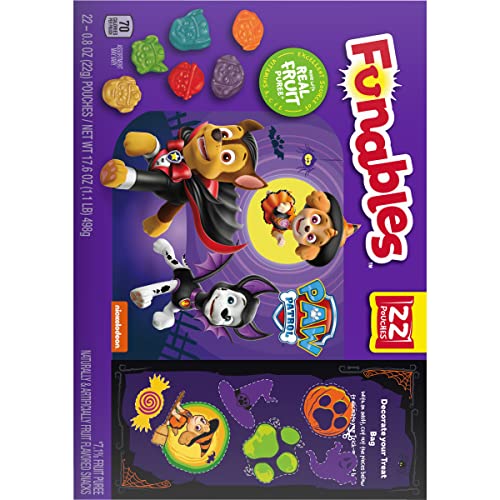 Funables Fruit Snacks, Halloween Paw Patrol, 22ct (Pack of 5) Pricepulse