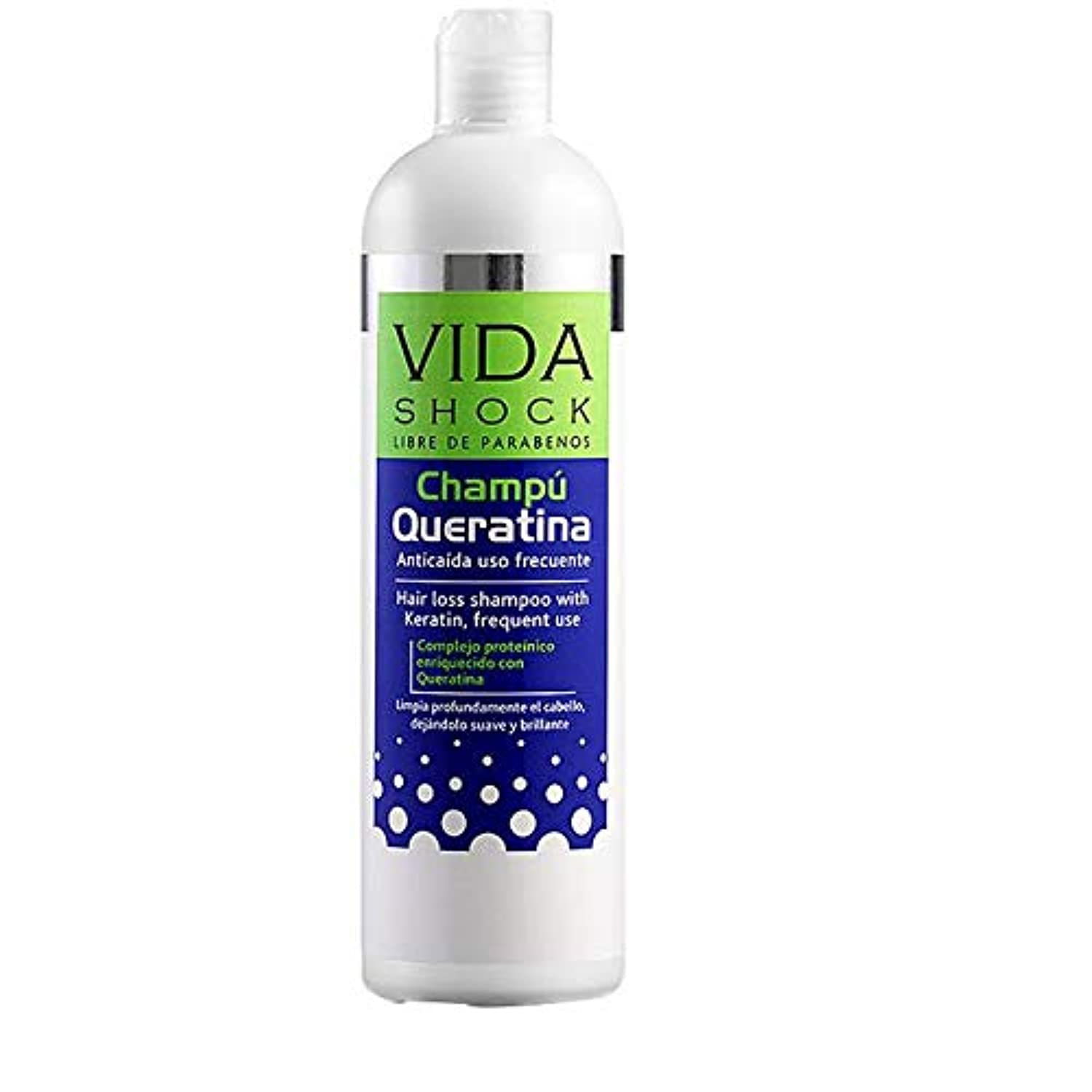 Vida Shock Anticaída Champú Queratina Frequent Use 500 Ml