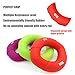 Kidac Grip Strength Trainer Hand Grip Strengthener Rings Ergonomic Silicone Hand Grip Exerciser Strengthen Your Grip and Forearms for Men Women of All Ages (A Set of 3 pcs 30-50 - 70LB)