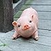Agirlgle Animal Garden Statue - Cute Pig - Funny Outdoor Sculpture Resin Lawn Ornaments Decor - Best Indoor Outdoor Figurines for Patio Yard and House
