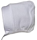 Boys White Cotton Knit Hat or Bonnet