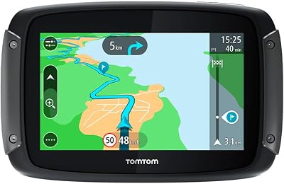 TomTom Rider 50 Motorcycle Sat Nav 4.3" WiFi EU23 Maps IPX7 Weatherproof