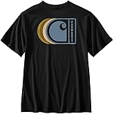 Carhartt Mens Relaxed Fit Lightweight Short-Sleeve C Back Graphic T-Shirt
