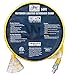 10 Gauge Extension Cord - Outdoor Extension Cord Waterproof (50 ft) Heavy Duty Outdoor Extension Cords with Multiple Outlets - Watts Wire - 50' Grounded - extensiones electricas