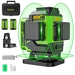 Huepar Laser level 3D Green Beam Tiling Floor Laser