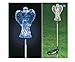 Trenton Gifts Solar LED Color-Changing Angel Light on a Lawn Stake, Outdoor Yard Decoration