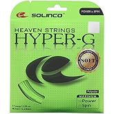 Solinco Hyper-G Soft 17G Tennis String 8 Pack Set - Best Racquet String for Spin and Control