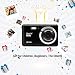 Mini Digital Camera, Vmotal 12MP 3.0″ LCD Starter Camera: Portable Point and Shoot Digital Cameras Beginner Camera for Kids with Rechargeable Battery, 8X Digital Zoom and Flash (Black)thumb 1