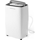 81 Pint Dehumidifier, 5500 Sq.Ft Dehumidifier for Basement with Drain Hose | Quiet Energy Efficient Compressor, dual drainage, Auto defrost, Timer &amp; Child Lock, for whole house,large Home,Garage