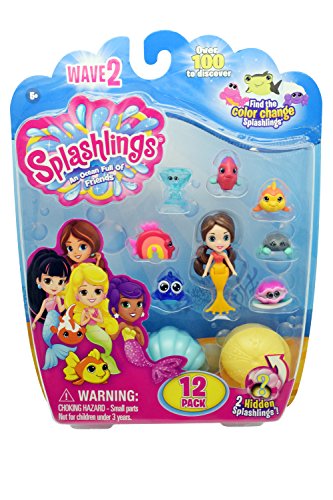 Splashings and mermaid 12 pack playset wave 2