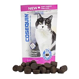 Nutramax 60 Count Cosequin Capsules for Cats Soft Chews