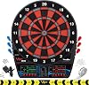 Viper Orion Electronic Dartboard With Dual Color LCD Cricket Scoreboards, Red