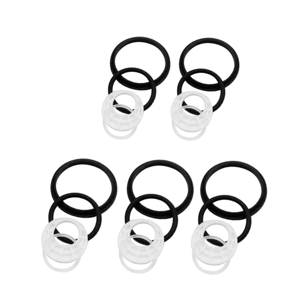 RUIYITECH White Sillicone Top Filling Seal Ring Fit for SMOK TFV8 Baby V2 (5 PACK)