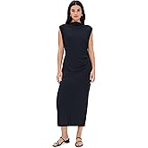 Vince Women's Cowl Neck Muscle Tee Dress