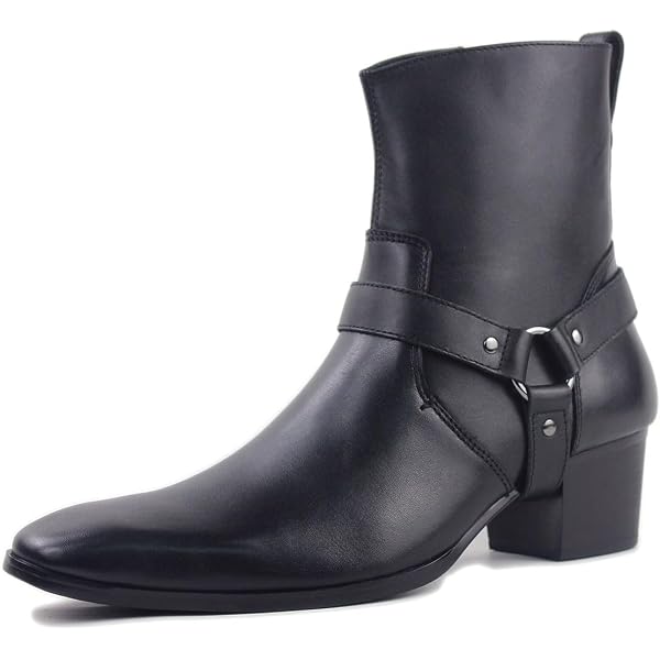 Amazon.com | Dress Boot for Men Casual Chelsea Combat Ankle Casual