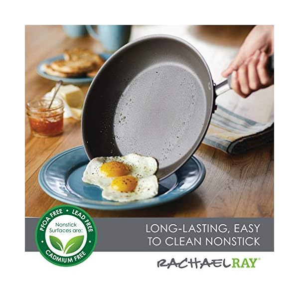 Rachael Ray 16802 Rachael Ray Cucina Nonstick Cookware Pots and Pans