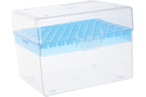 PLAFOPE 1000ul Pipette Tip Box 100 Positions Rectangular Shape 1ml Laboratory Supplies Plastic Random Color