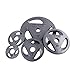 CAP Barbell 2-Inch Olympic Grip Weight Plates, Single, Gray, Various Sizes, 2.5 lb