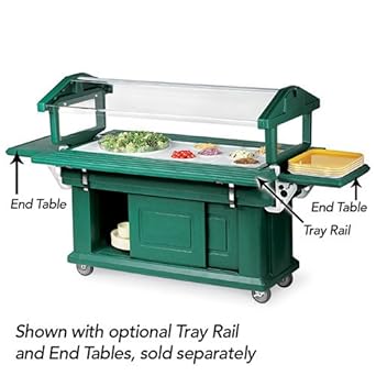 Amazon Com Cambro 6ubr110 Food Salad Bar Standard Height