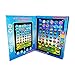 Keklle Kids Children Mini Imitative iPad Toy Intelligent Early Educational Learning Playing Tablet Toys Christmas Birthday Gift for Girls Boys Baby Letter Number Alphabet Learning Machine (Blue)
